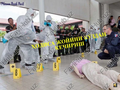 hodisa joyini ko'zdan kechirish — PPTX