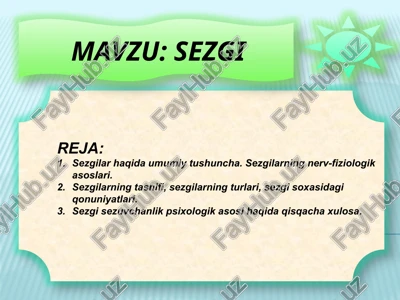 sezgi — PPTX