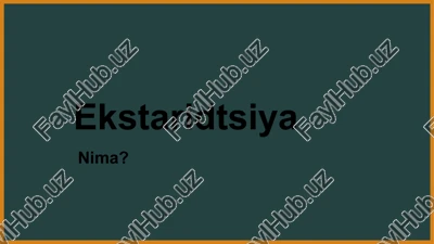 ekstraditsiya — PPTX