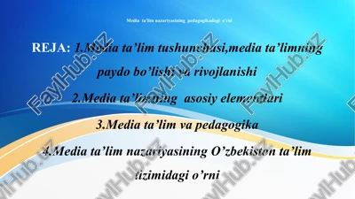 mediata'lim nazariyasi — PPTX