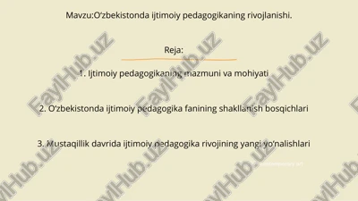 ijtimoiy pedagogikaga oid — PDF