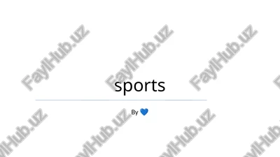 sports & technology — PPTX