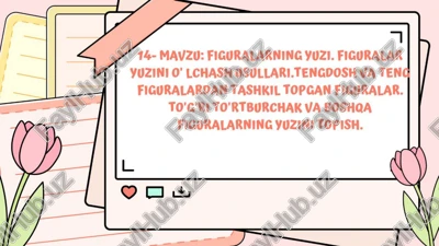 figuralardan tashkil topgan figuralar — PDF