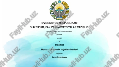 arolboyi meditsna ham transport texnikomi pravatnik temir jol — PPTX
