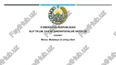 mutatsiyavauningxillari — PPTX