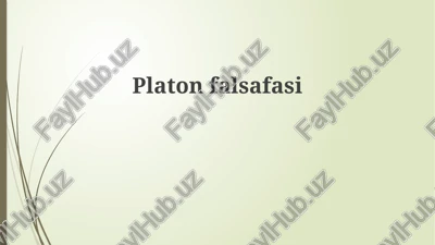 platonfalsafasi — PPTX