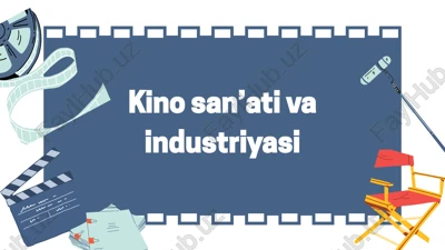 kino san’ati va industriyasi — PPTX