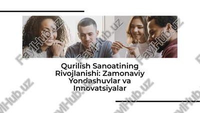 qurilish sanoatining rivojlanishi — PDF