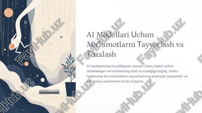 ai modellari uchun — PPTX