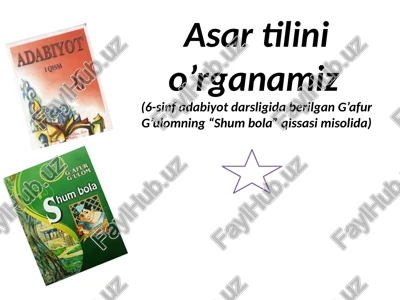 asartilinio'rganamiz — PPTX