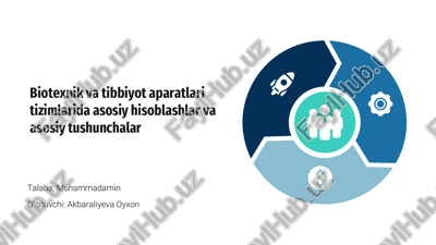 biotexnika va tibbiyot apparatlari — PDF