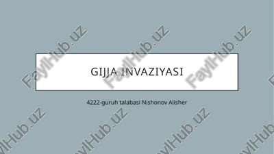 gijjainvaziyasi — PPTX