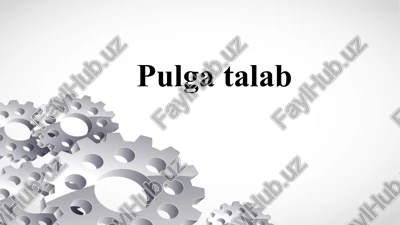 pulga talab — PPTX