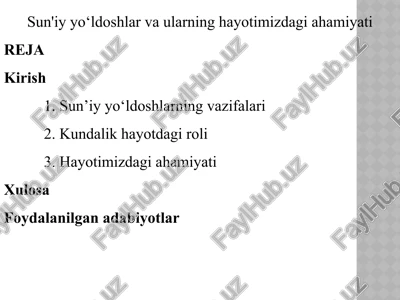 sun'iyyo‘ldoshlar va ularning hayotimizdagi ahamiyati — PPTX