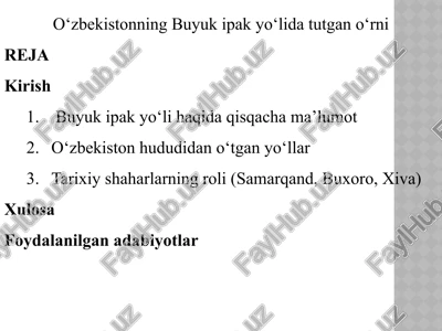 buyukipakyo‘li — PPTX