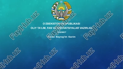 bayrog'im-faxrim — PPTX