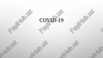 covid-19: obzor — PPTX