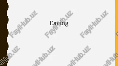 the science of eating — PPTX