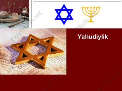 yahudiylik 2 — PPT