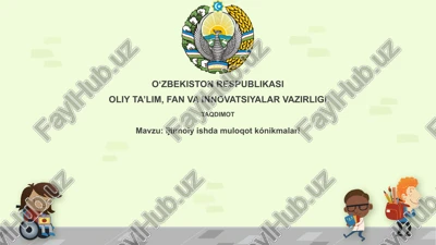 ijtimoiy ishda kommunikatsiya ko'nikmalari — PPTX
