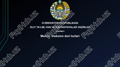 ineksiondoriturlari — PPTX