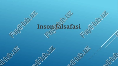 insonfalsafasi — PPTX