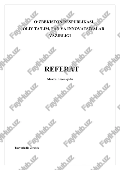 inson qadri — DOCX