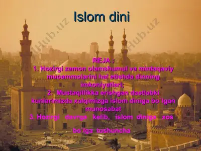 islom dini 3 — PPT
