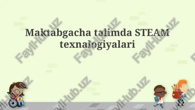 steam texnalogiyalari — PPTX
