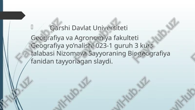 kengbag’irli o’rmonlar zonasi o’simliklari va ularni morfologik tuzilishi — PPTX