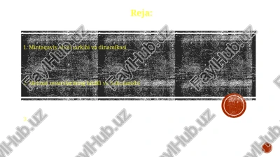 hududiy aholi dinamikasi va tarkibi — PPTX