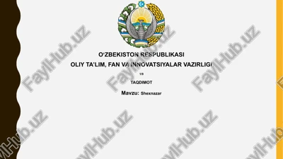 suyak tizimi — PPTX