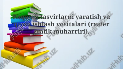 rastrli grafik muharrirlar — PPTX
