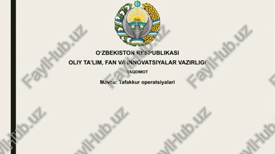 aks ettirish — PPTX