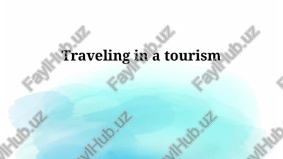 understanding tourism: motivations, types, and impacts — PPTX