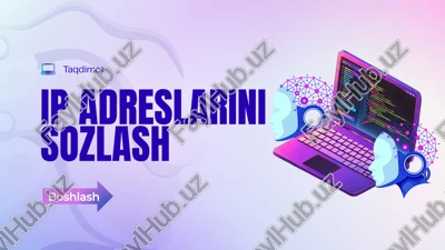 ip adreslarini sozlash — PPTX