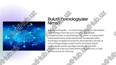 bulutli texnologiyalar — PDF