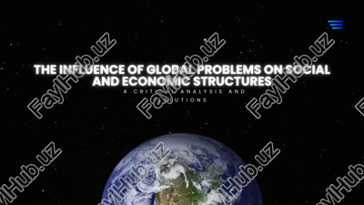 about global problems | global muammolar haqida — PDF
