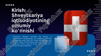 shveytsariya iqtisodiyoti — PDF