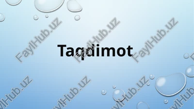 stimul va to’siqlar:innovatsion jarayonlar — PPTX