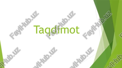 tadbirkorlikni qo’llab-quvvatlashda davlat siyosatining roli — PPTX