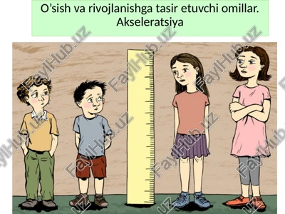 o’sish va rivojlanish — PPTX