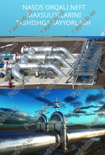 nasos orqali neft maxsulotlari — PPTX