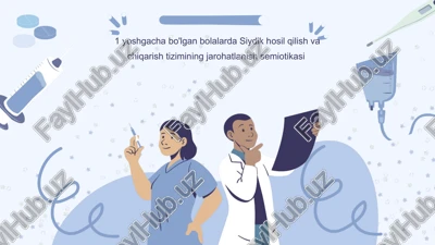 siydik hosil qilish va chiqarish tizimining jarohatlanish semiotikasi — PPTX
