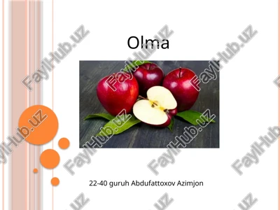 olma — PPTX