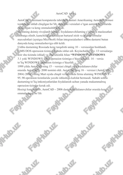 autocad — PDF