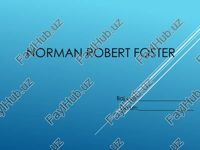 norman robert foster — PDF