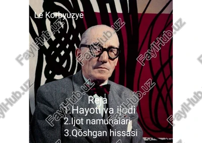 le korbyuzye (le corbusier) — PDF