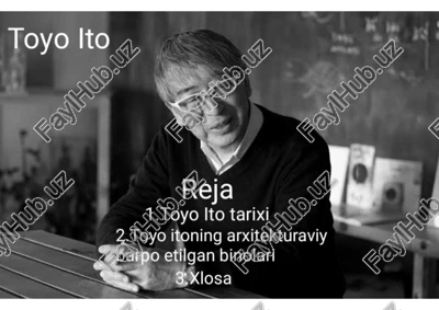 toyo ito tarixi — PDF