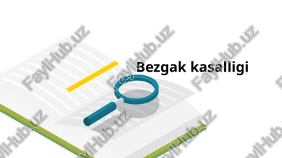 bezgak kasalligi — PPTX